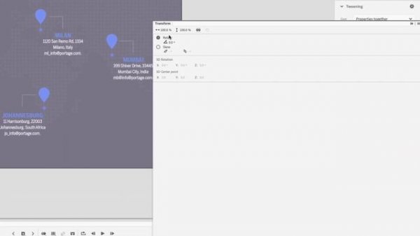 Create an interactive map in Adobe Animate