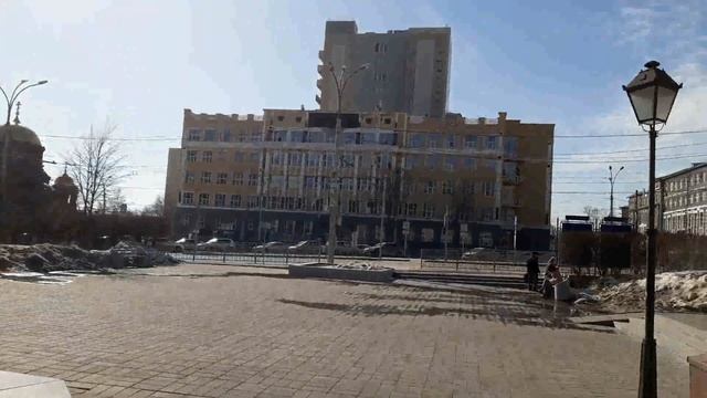 Площадь Свердлова/ Новосибирск/Март 2020 смотреть онлайн