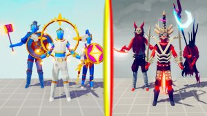 GOOD TEAM vs EVIL TEAM | TABS - Totally Accurate Battle Simulator