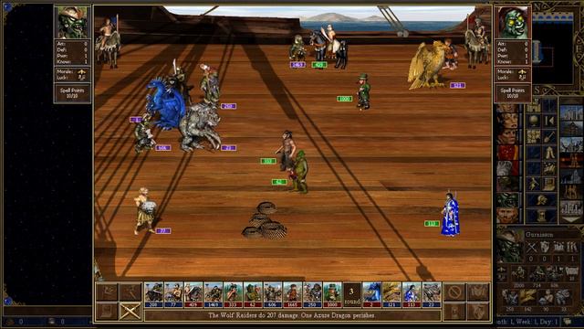 Heroes 3 HotA AI Battle | Stronghold Vs. Neutral A&B [100k Gold per unit] смотреть онлайн