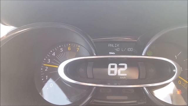 renault clio sport tourer joy 1.2 16v 75 bg 82 km hız sabitleme anlık yakıt tüketimi смотреть онлайн