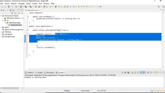 21. Anonymous Classes | Java Programming Complete Beginner to Advanced | #launchedtv смотреть онлайн