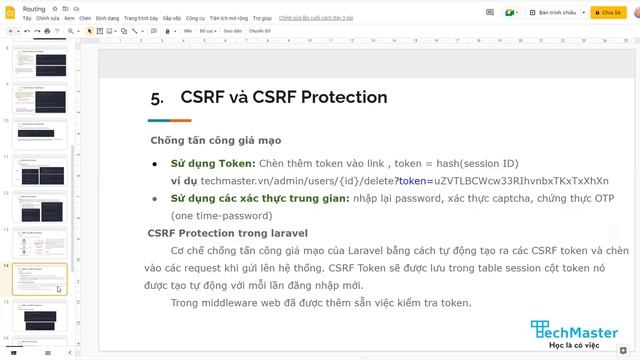Laravel : CSRF và CSRF Protection | PHP Laravel Fullstack | TechMaster смотреть онлайн