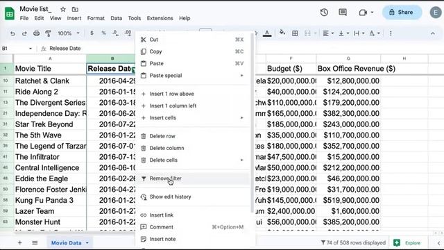 Pivot Table in Google Sheets смотреть онлайн