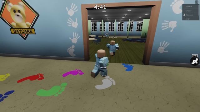 SERIAL KILLER TEDDY BEAR in Roblox Daycare смотреть онлайн