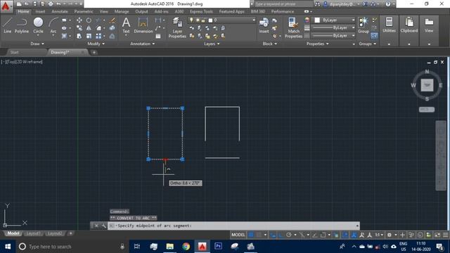 AutoCAD Drawing | 2D Tutorial in Bengali for Beginners | Polyline & Circle Command смотреть онлайн