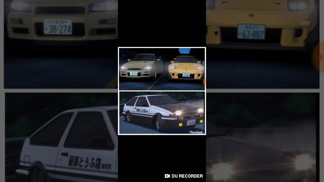 Initial D - Rage Your Dream - AE86 feat. FD3S & R34 смотреть онлайн