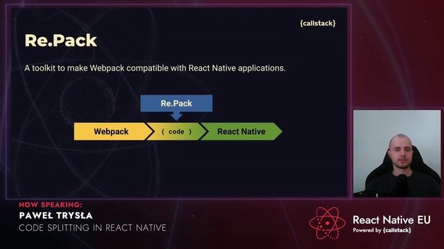 React Native EU 2021: Paweł Trysła - Code Splitting in React Native смотреть онлайн