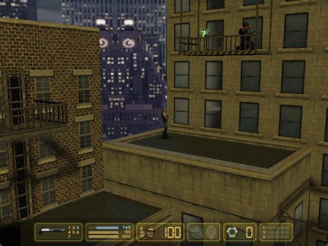 Прохождение Duke Nukem: Manhattan Project Разборки на Крыше часть 2 #2