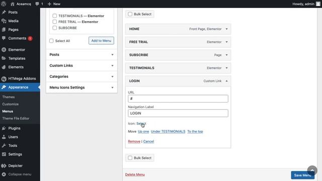 How to customize your WordPress menu with icons смотреть онлайн