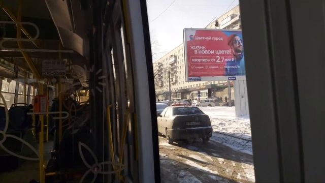 Троллейбус, маршрут №31 из парка БКМ-433030 Vitovt Max II б.5605 (09.02.2021) Санкт-Петербург смотреть онлайн