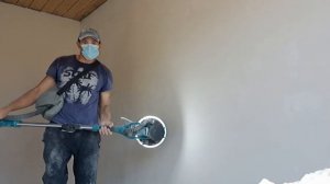 шлифмашинка жираф,  первые впечатления , учусь работать