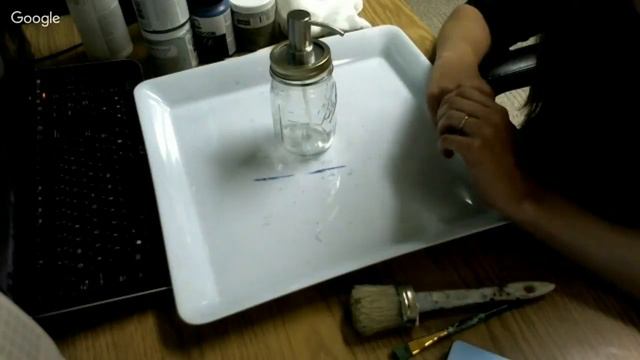 Вебинар по меловой краске. Некоторые техники покраски.