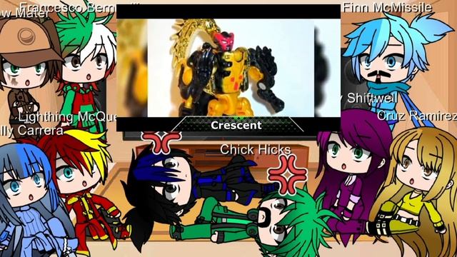 Pixar Cars React to Transformers: Rise of the Beast | Gacha Club | Part 4 смотреть онлайн