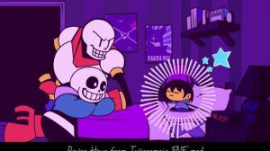 Power-Hour but Sans, Papyrus and Frisk Sings It [FNF Twinsomnia Undertale Cover]
