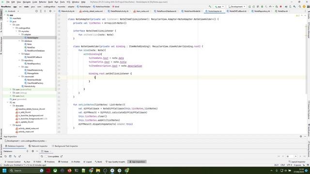 CRUD Menggunakan Room dan Kotlin - NoteApp - Part 7 : Show List Data смотреть онлайн