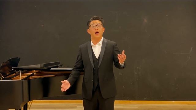 Aria Per LA PRIMA PROVA: Куда куда куда вы удалились—Tenore QIAN WENJUN