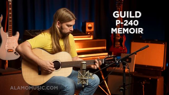 We Approve! Budget Priced Parlor Guitar From Guild - Guild P-240 Memoir смотреть онлайн
