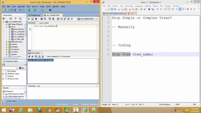 11 - Drop Simple or Complex views смотреть онлайн
