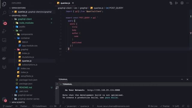 React App adding Queries, Mutation with Apollo Graphql Client #17 смотреть онлайн