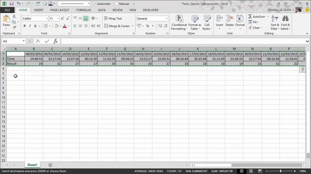 How to Transpose in Excel - Paste Special do the job. смотреть онлайн