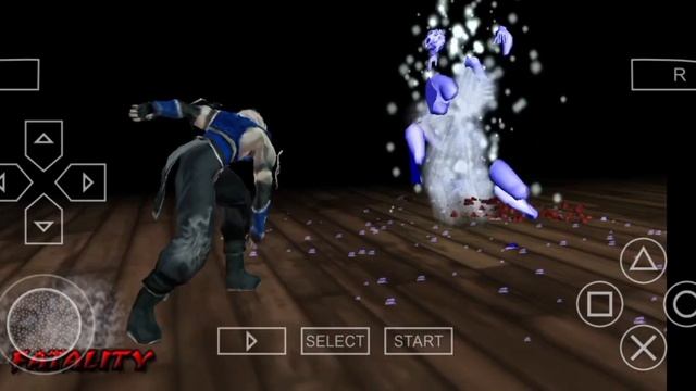 как сделать фаталити за саб зиро в Mortal kombat Unchained на psp смотреть онлайн