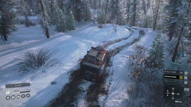 Snowrunner - Возвращение короля Land Rover Defender (ПРОХОЖДЕНИЕ EP-21) смотреть онлайн