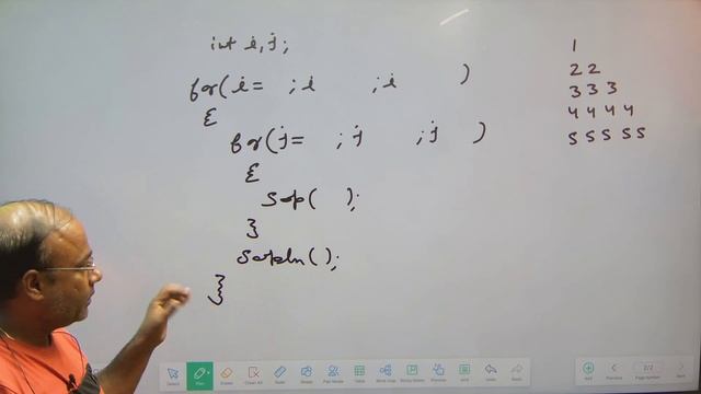 ICSE COMPUTER, PATTERN PROGRAMMING IN JAVA смотреть онлайн