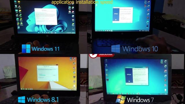 Windows 11 vs windows 10 vs windows 8.1 vs windows 7 speed test смотреть онлайн