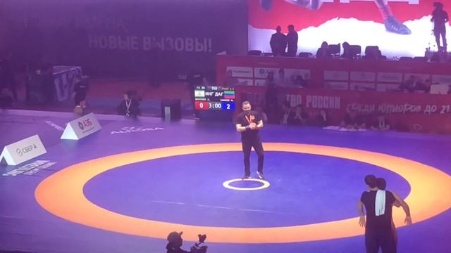 Финал 86 кг. Первенство России по вольной борьбе среди молодежи до 21 года г. Якутск 2023 год смотреть онлайн