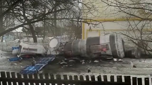 Крушение спутника в Житомире смотреть онлайн