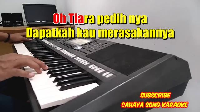 TIARA - Andra Respati | Karaoke nada pria | Lirik смотреть онлайн