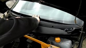 Установка жабо (накладка) приора 2 на ваз 2110-11-12