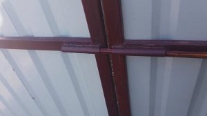 Ворота и забор из профнастила / Своими руками