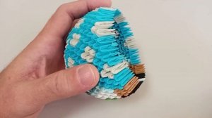 Матрешка зима-модульное оригами (мастер-класс)