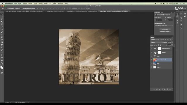 Photoshop Tutorial | Old Retro Vintage Photo Mockup | Full Video Demo смотреть онлайн