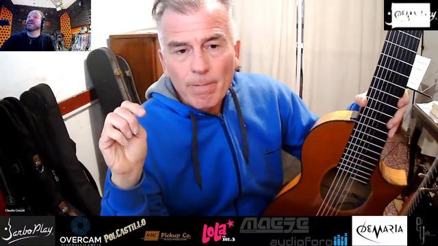Las 8 Cuerdas en la Música Argentina - Claudio Ceccoli en VIVO... смотреть онлайн
