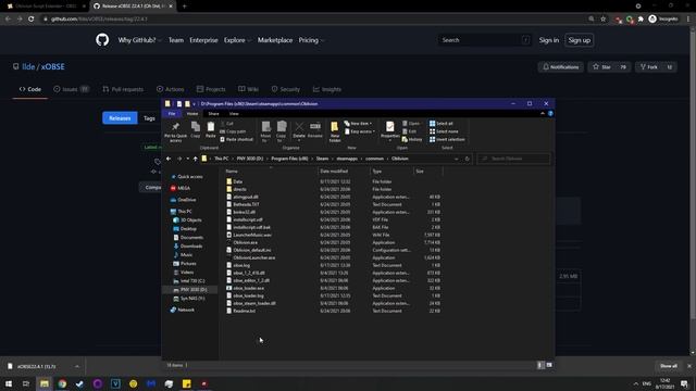 How to Install OBSE (Oblivion Script Extender) Tutorial 2021 смотреть онлайн