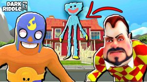 НОВЫЙ БРАВЛ СТАРС в ПРИВЕТ СОСЕД! ЭЛЬ ПРИМО СПАСАЕТ ГОРОД! Новые ТАЙНЫ в Dark Riddle