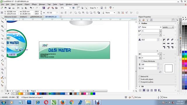 sample design of mineral water banner смотреть онлайн