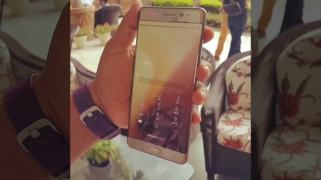 Just how fast is the Iris Scanner of Samsung Galaxy Note 7 ? смотреть онлайн
