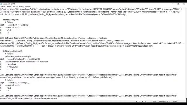 Selenium + Python自动化测试之Pytest自动生成测试结构报告 Python软件测试20——Python程序设计系列221 смотреть онлайн