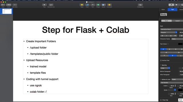 Hosting Turi Create Model with Flask on Google Colab смотреть онлайн