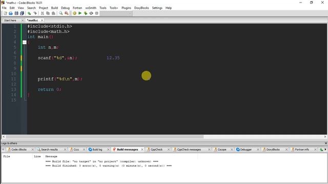 C programming Bangla - 20 Floor Ceil and abs function смотреть онлайн