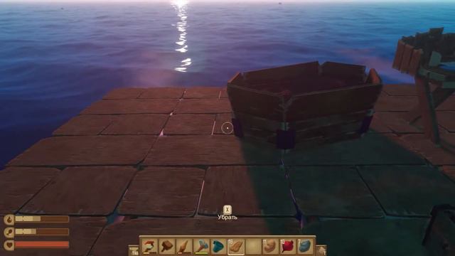 НАЧАЛ СТРОИТЬ ВТОРОЙ ЭТАЖ ПЛОТА И ВЫСАДИЛСЯ НА НОВЫЙ ОСТРОВ С КУЧЕЙ РЕСУРСОВ [RAFT] смотреть онлайн