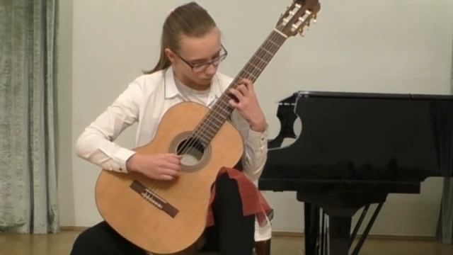 Мауро Джулиани "Ручеек". Ксения Гаськова смотреть онлайн