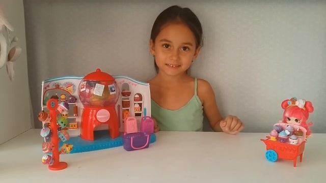 ВЛОГ VLOG обзор классного набора Shopkins Ярмарка вкусов Магазин сладостей!Это настоящий праздник! смотреть онлайн