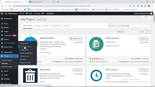 how to delete spam comments in WordPress смотреть онлайн