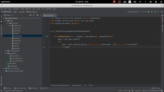 Login do usuário via E-mail ou Username com Django смотреть онлайн