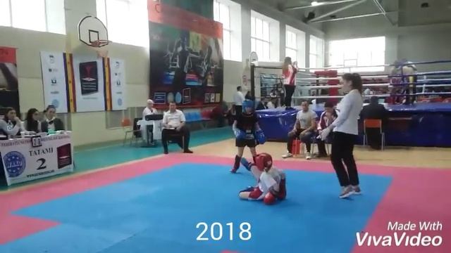 Кикбоксинг. Достижения Marii за год .2017-2018г.